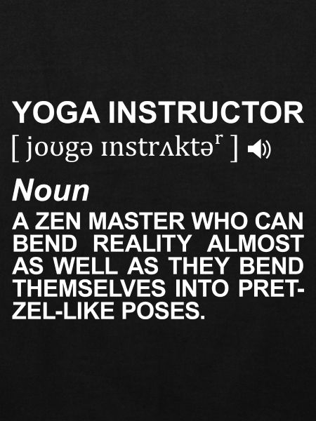 Yogalehrer Definition
