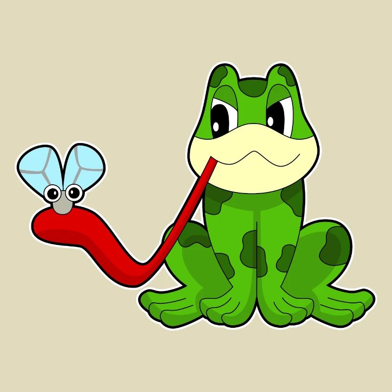 Frosch Fliege