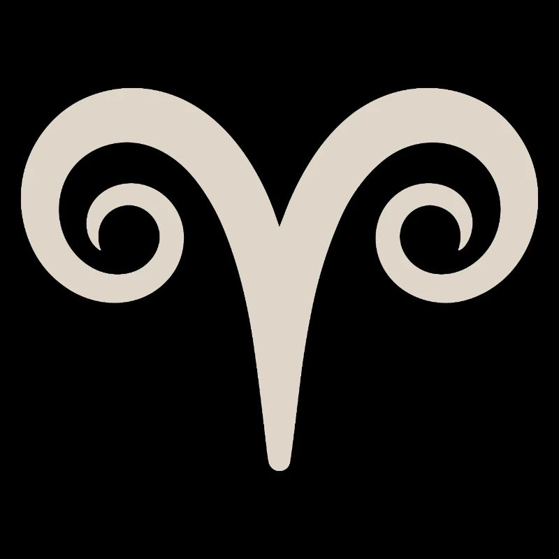 Widder Sternzeichen Symbol Aries Horoskop Widder