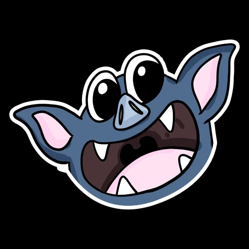 Fledermaus Kopf