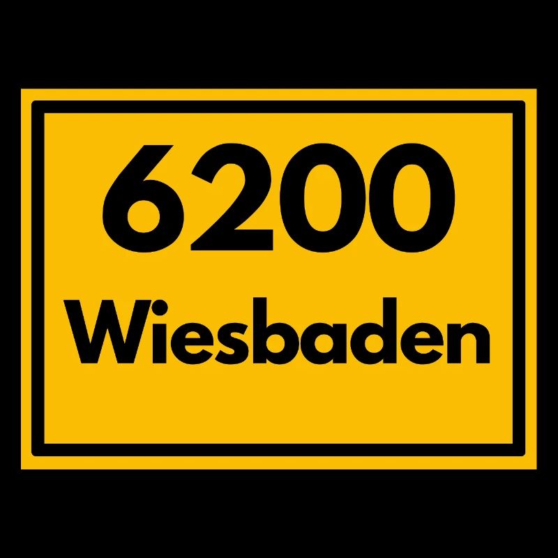 ANCIEN CODE POSTAL RETRO 6200 WIESBADEN