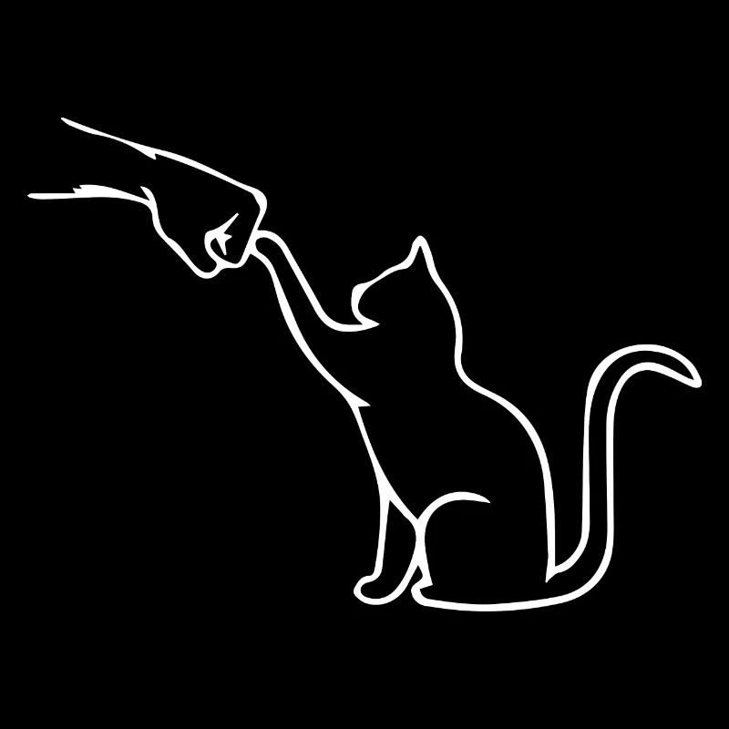 Katzenpapa Katzenliebhaber Katzen Faust Team