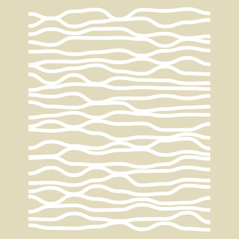 Zebra Wave Stripe Pattern