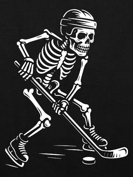 Skeleton Hockey Spirit