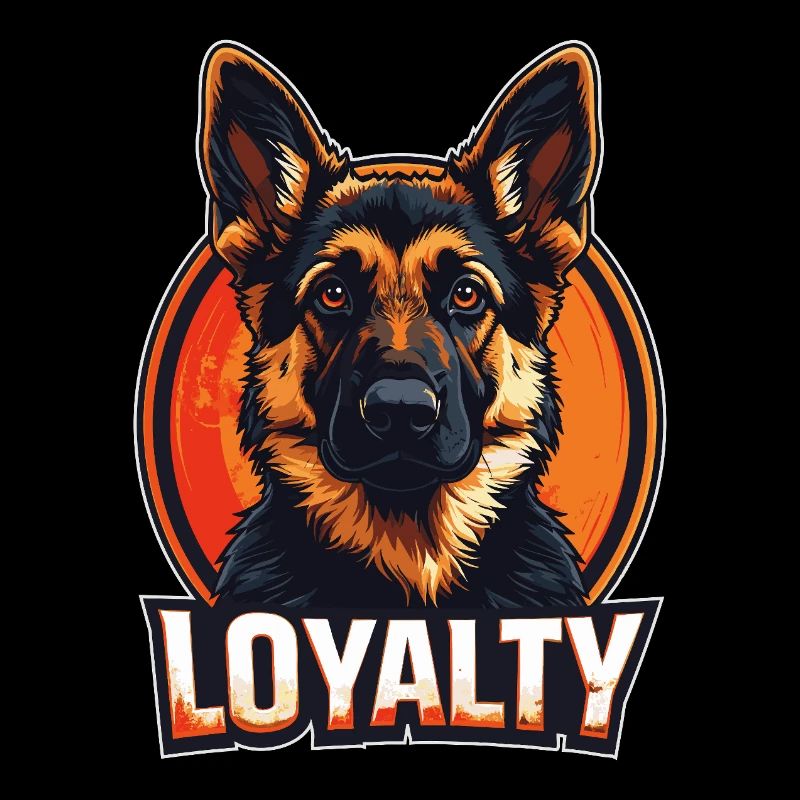 Loyauté – German Shepherd Design