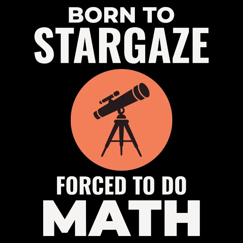 Astronomy Lover Math Design 