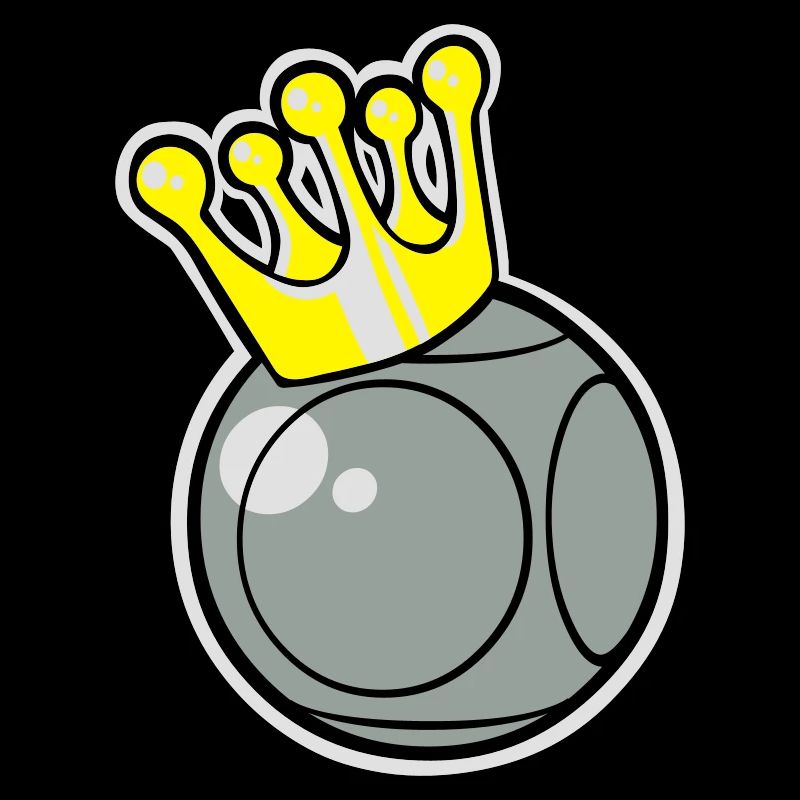 roi pétanque logo flex