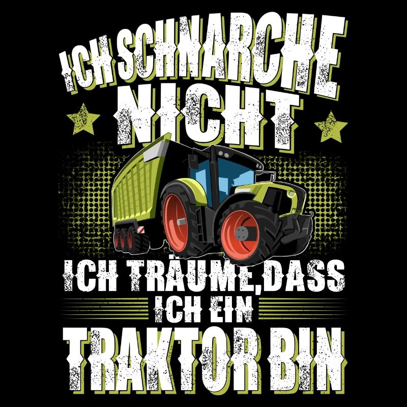 Landwirt Traktor Spruch