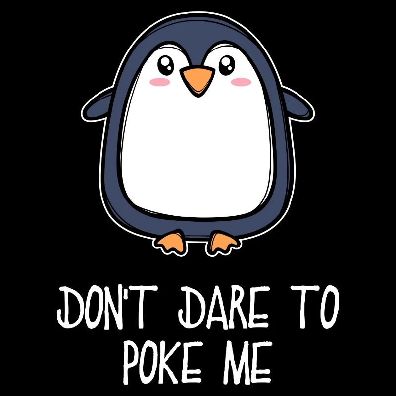 Antarktis Tier süß Pinguin Seevogel Statement