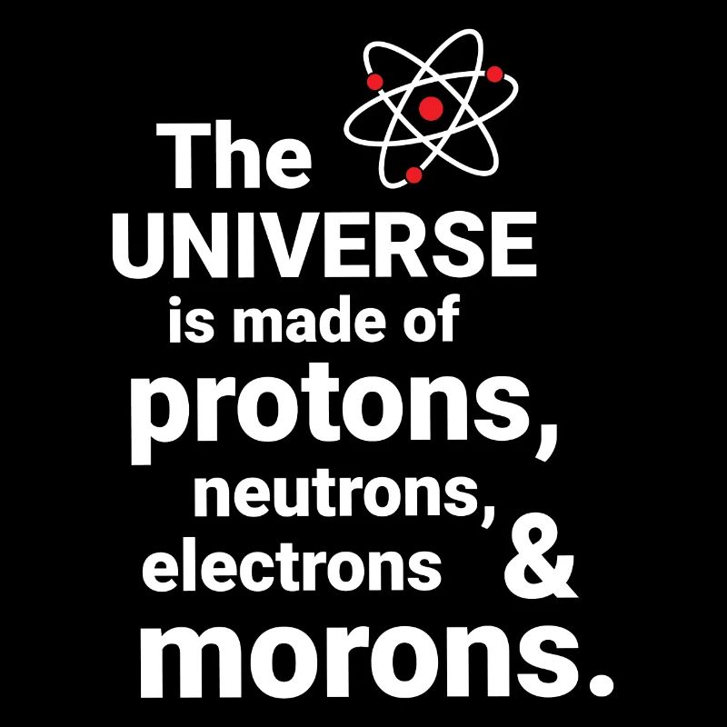 Das Universum besteht aus Protonen, Neutronnen