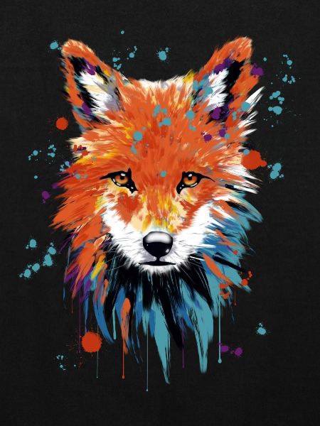 Aquarelle de renard