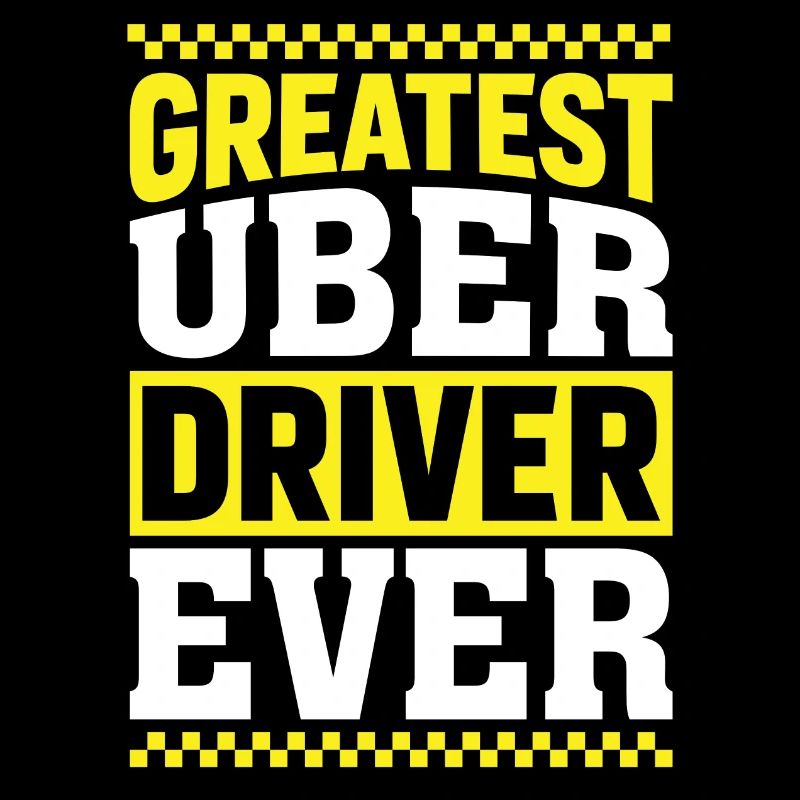 Great Uber driver motif