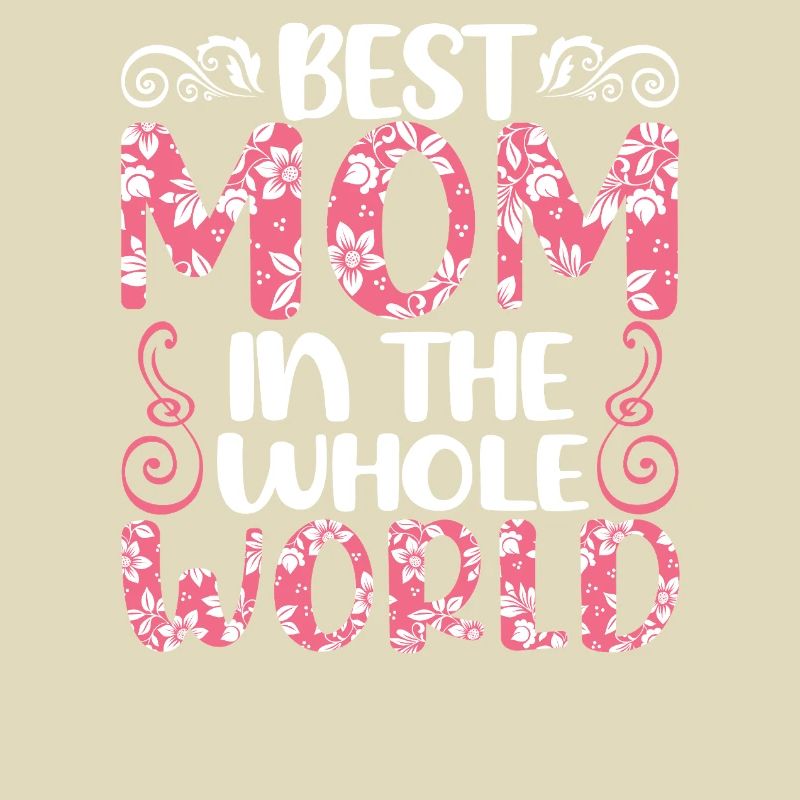 Blumiger Muttertagsgruß Design