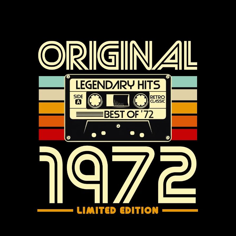 Cassette Originale 1972 Rétro
