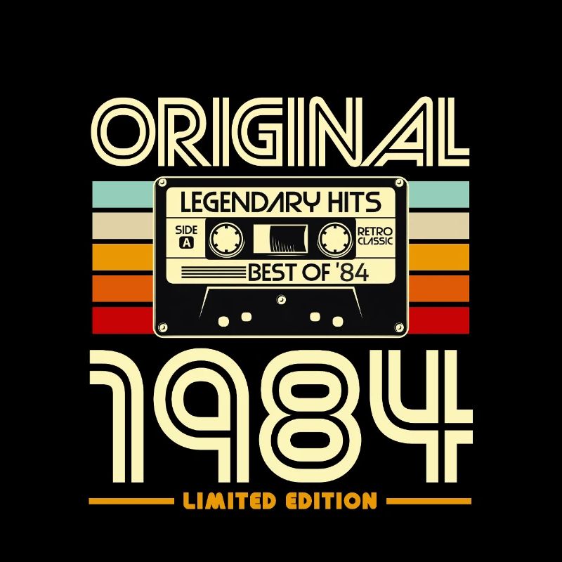 Original 1984 Retro Cassette