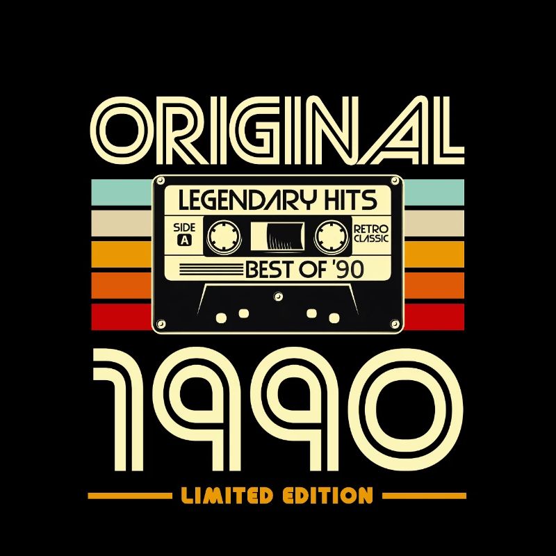 Original 1990 Retro Cassette Limited
