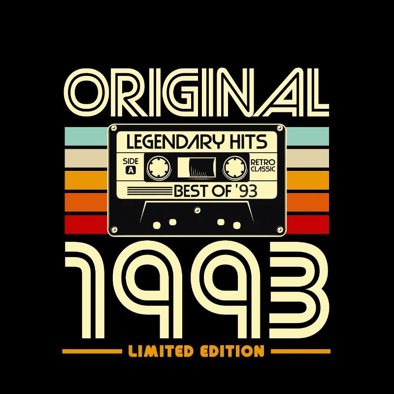 Original 1993 Cassette Rétro