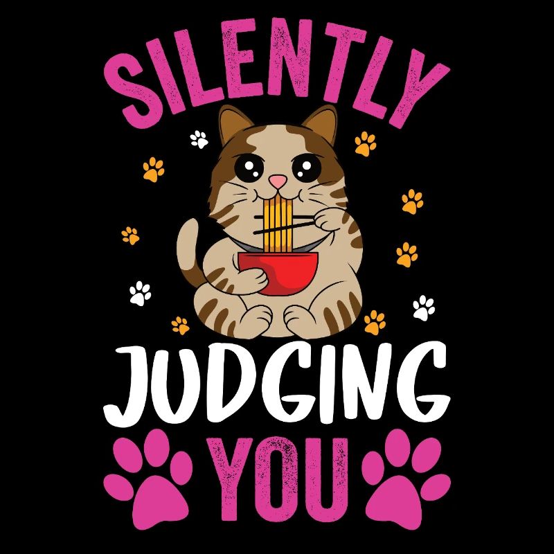 Te juger silencieusement, chat.