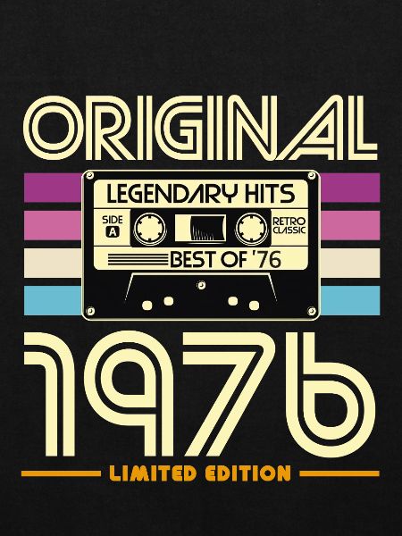 Cassette Retro 1976 Edition