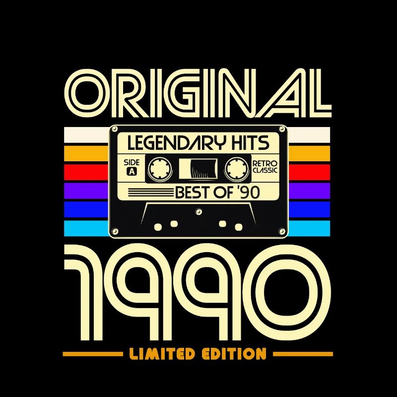 Retro 1990 Cassette Legends