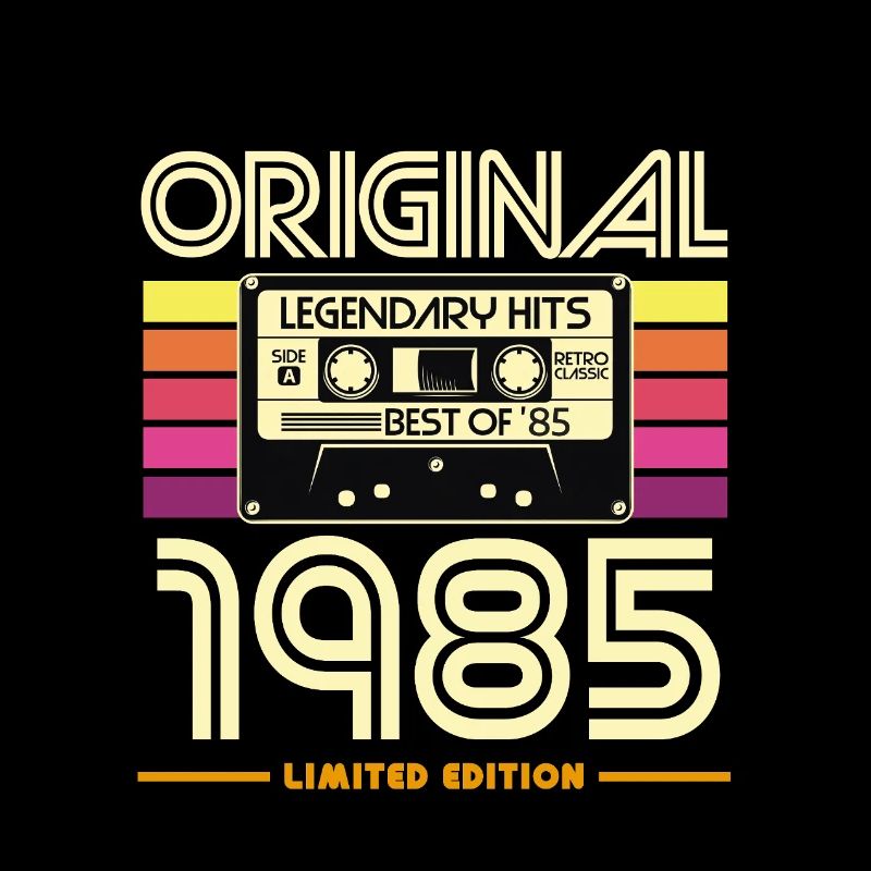 Original 1985 Retro Cassette
