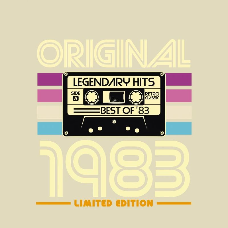 Retro Cassette 1983 Legend