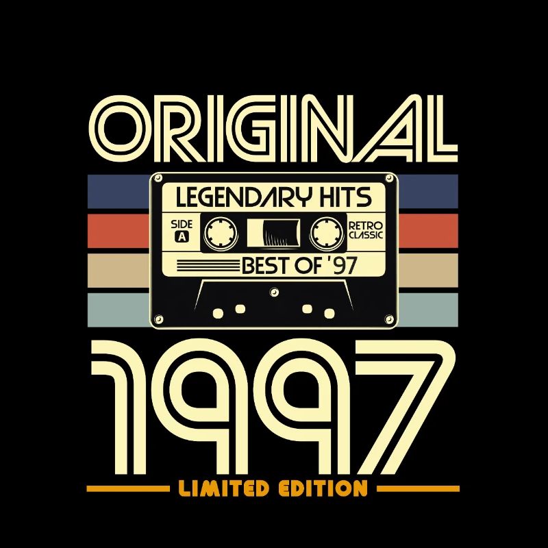 Original 1997 Cassette Retro