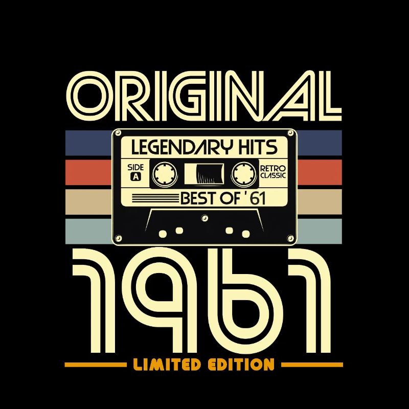 Original 1961 Retro Cassette Limited