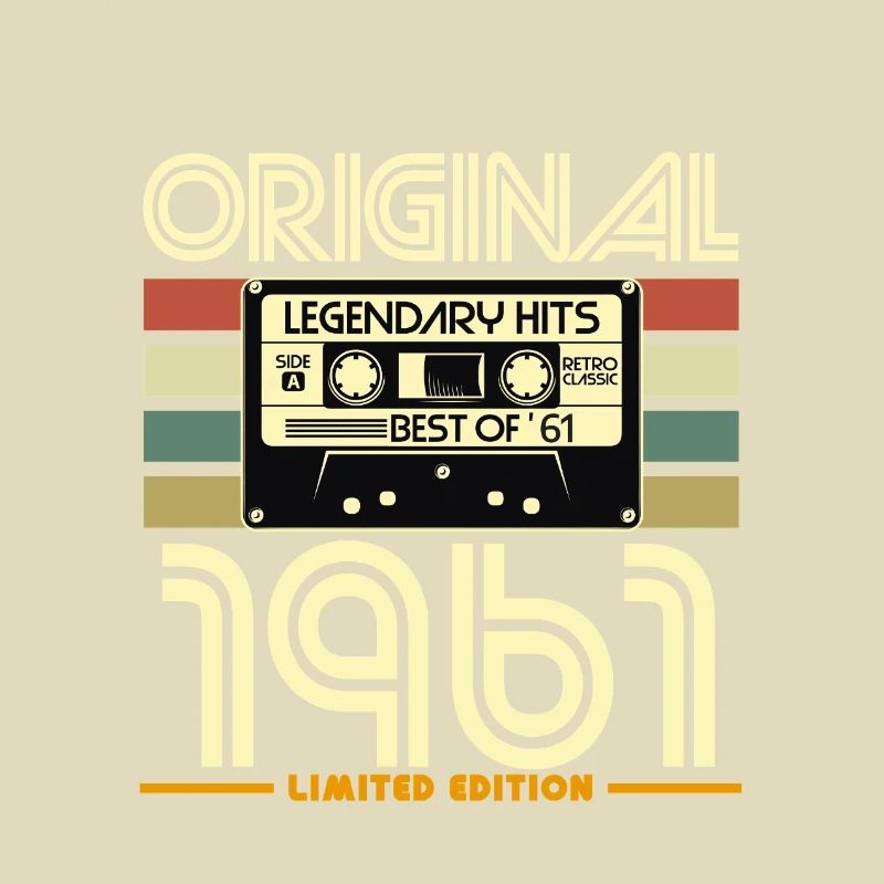 Cassette rétro 1961 Édition Limitée