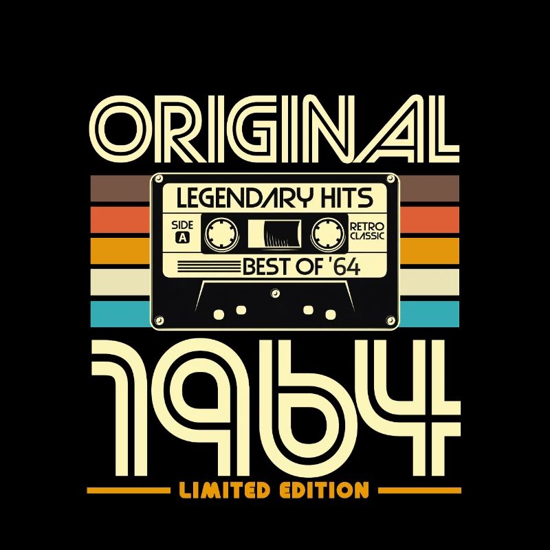 Originale Retro-Kassette von 1964
