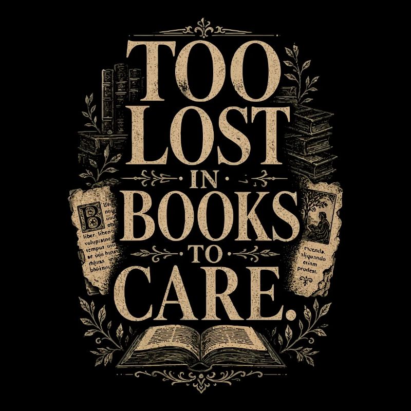 Dark Academia Book Love Vintage Reader