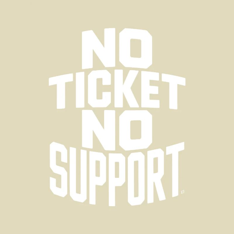 Tickets sans ticket sans service Support IT ticketing