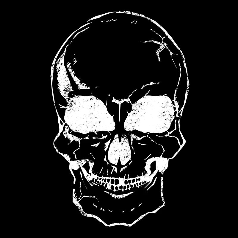 scull chalk white