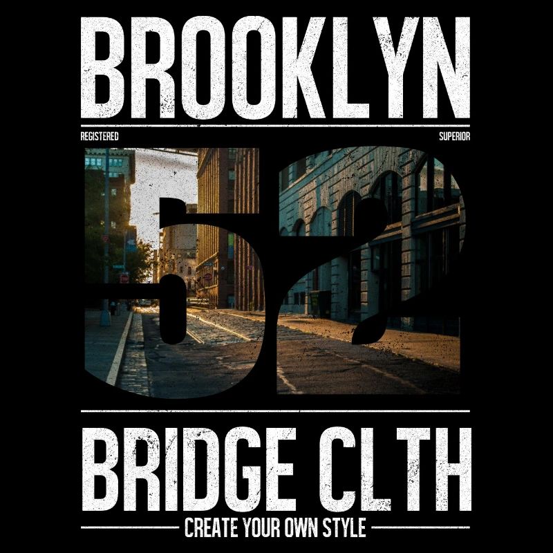Ligne de rue Brooklyn Bridge