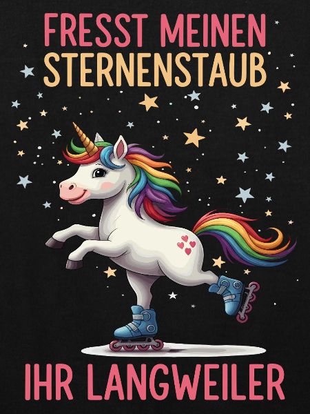 Rollschuh Einhorn