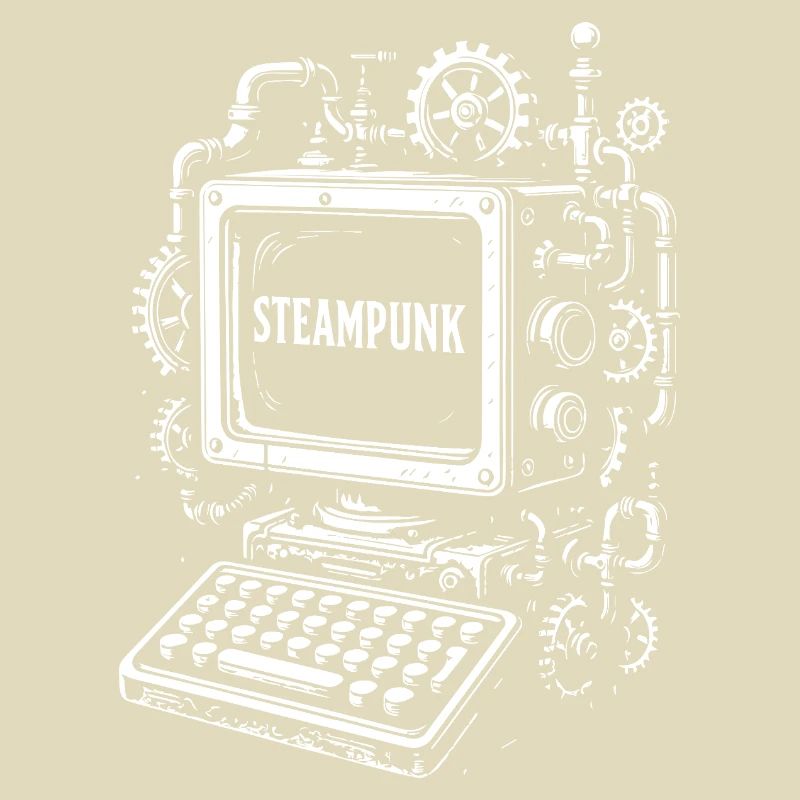 Steampunk Computer Gearwork