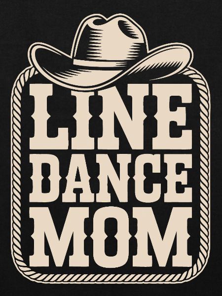 Line Dance Mom Western
