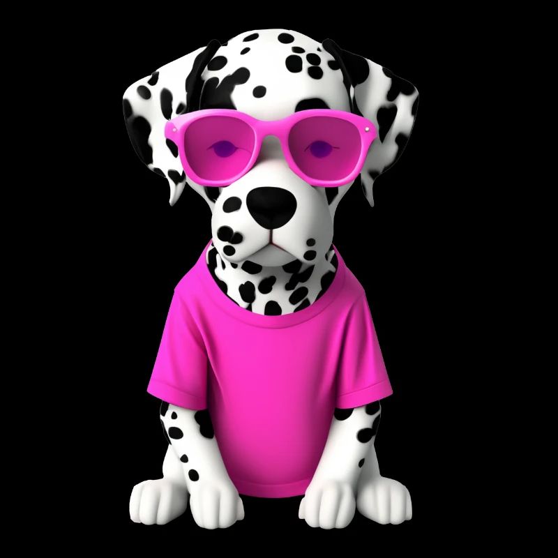Dalmatians in Pink