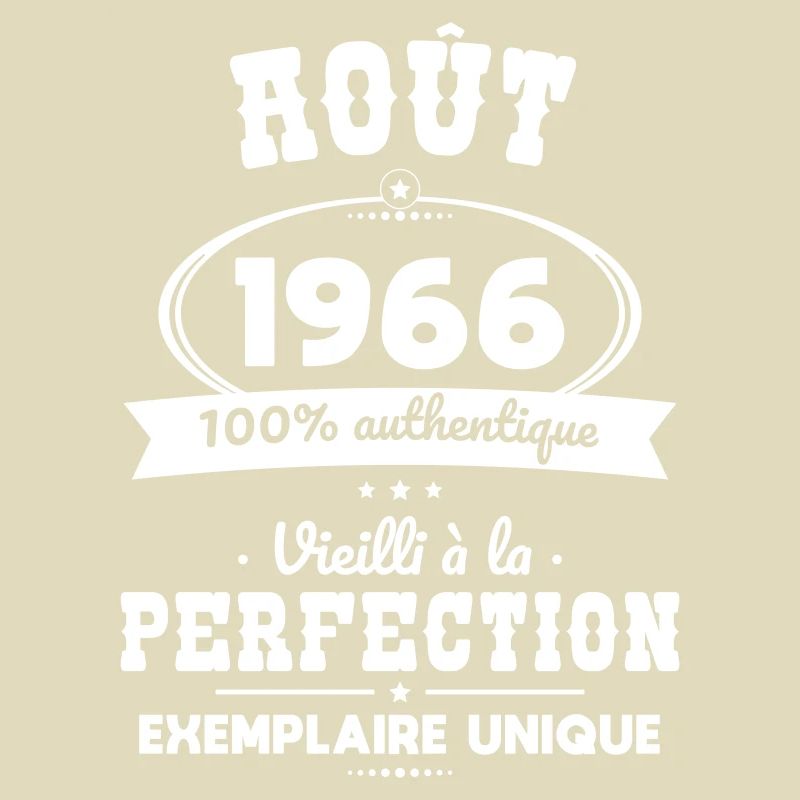 Anniversaire 60 ans - Août 1966 Perfection