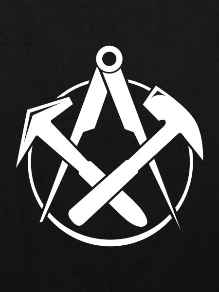 Toiture Logo - Blanc