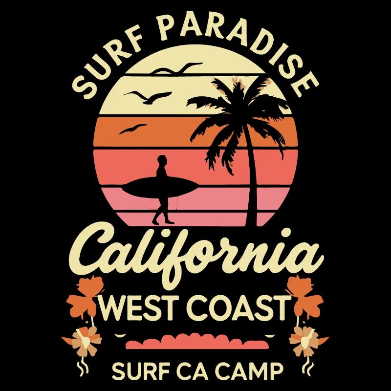 Paradis des surfeurs