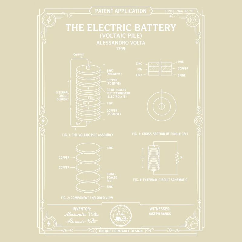 Schéma du plan de la batterie électrique