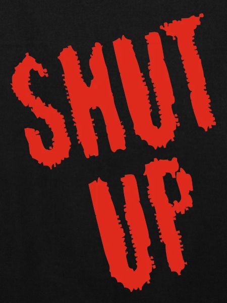 Be quiet! (red)