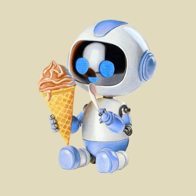 Roboter Eis