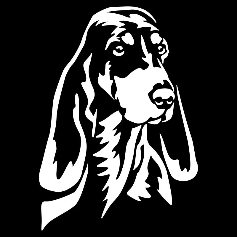 Berner Laufhund Kopf "Black Edition"