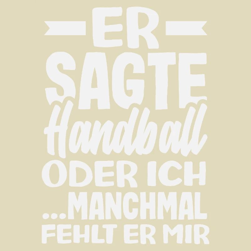 Handball oder ich – manchmal fehlt er