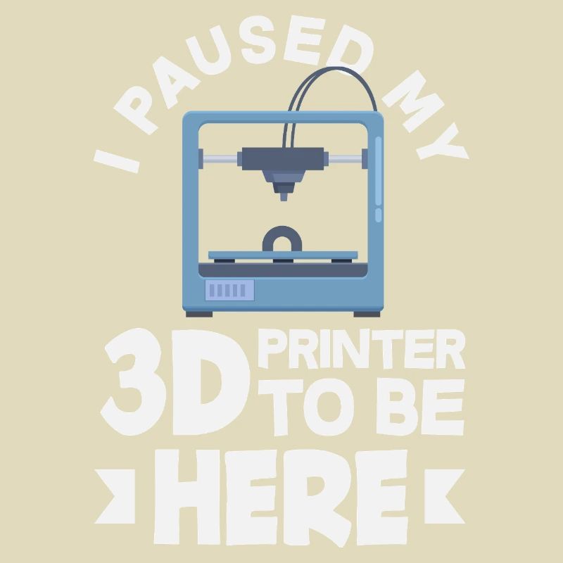 I paused my 3D printer funny