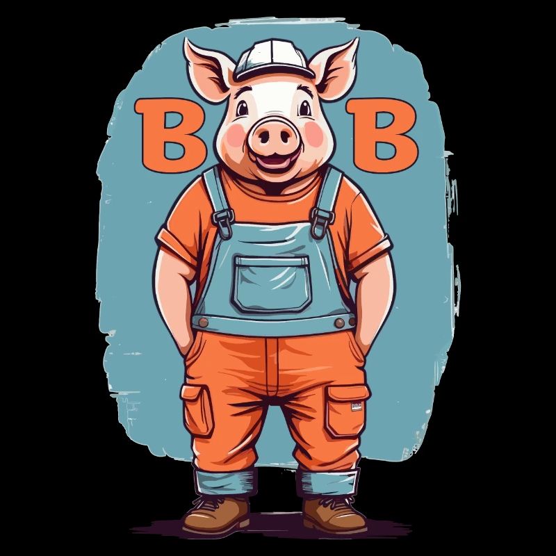 Bob le cochon de construction