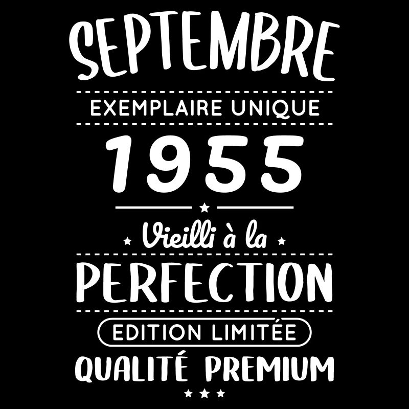70th Birthday - September 1955 Perfection