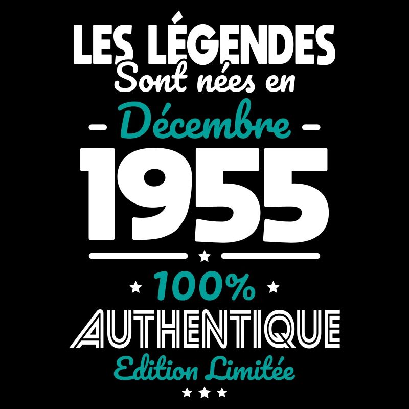 70th Anniversary - Legends Born December 1955